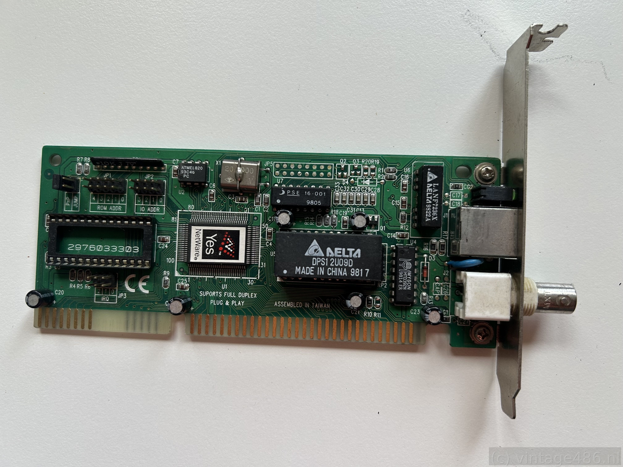 Generic Novell Netware ISA PnP NIC