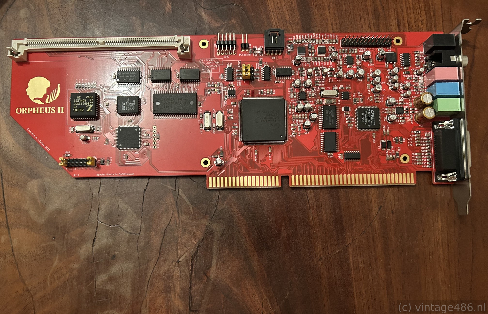 Orpheus II ISA Rev 1.1 red