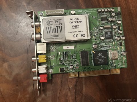 Hauppauge WinTV PCI PAL/SECAM